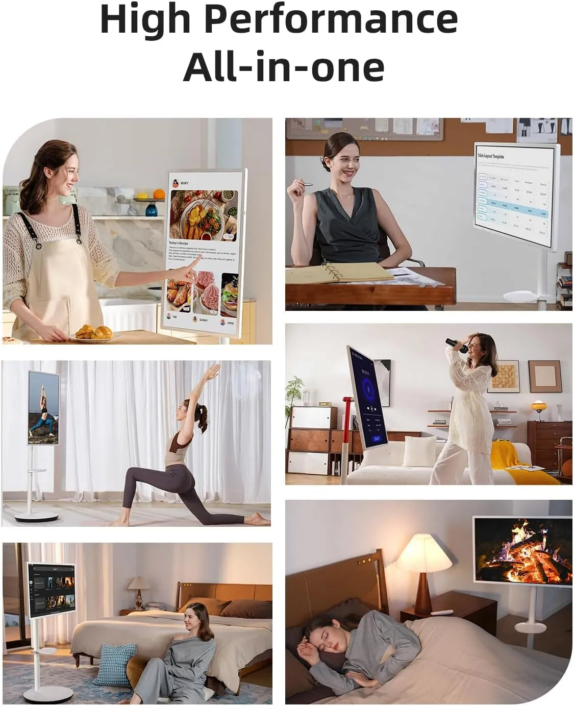 Your Entertainment, Anywhere – 4K Touch TV! ✨