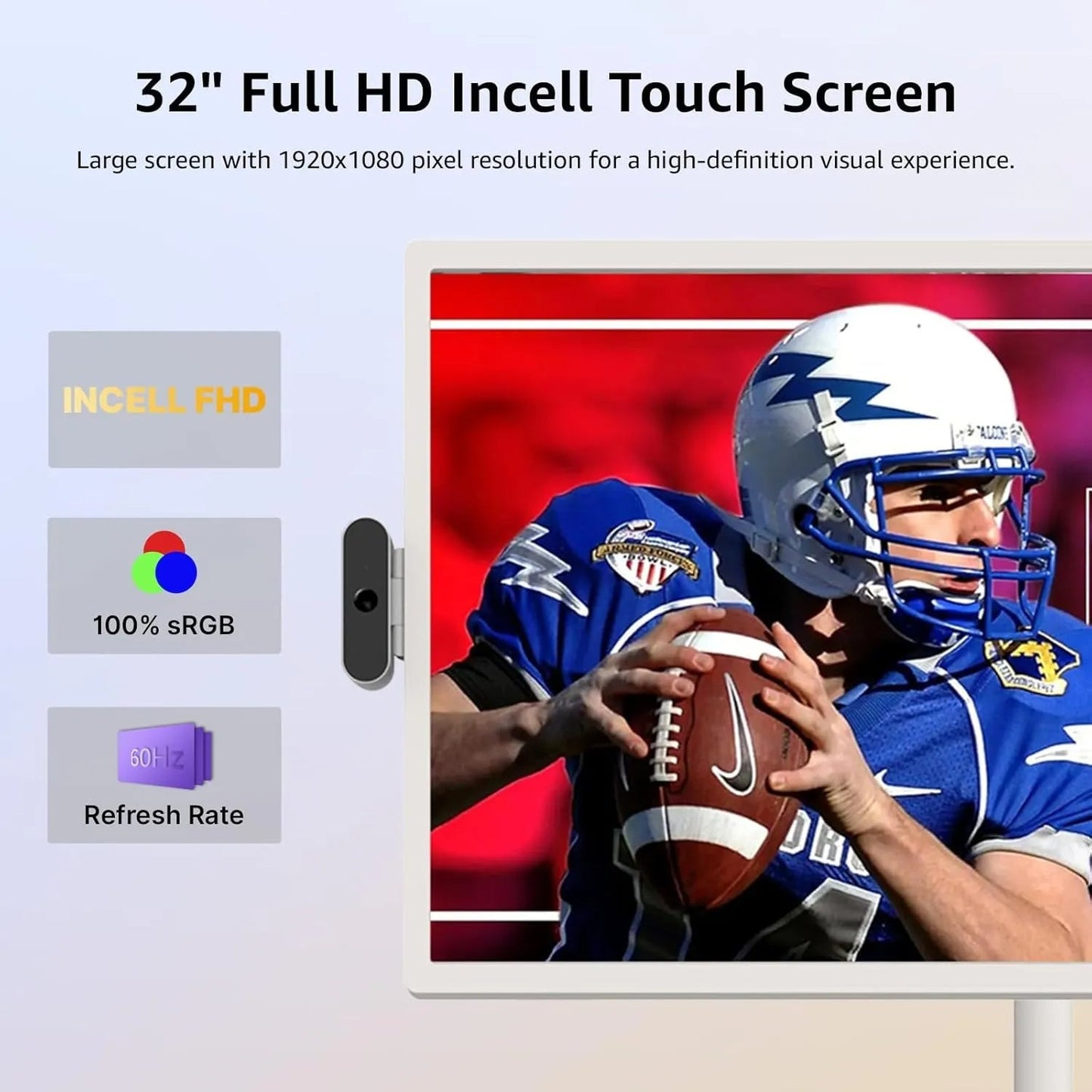 Your Entertainment, Anywhere – 4K Touch TV! ✨