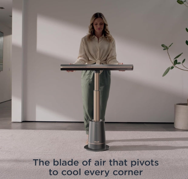 Sleek. Silent. Safe. AirGlide Bladeless Cooling Redefined.
