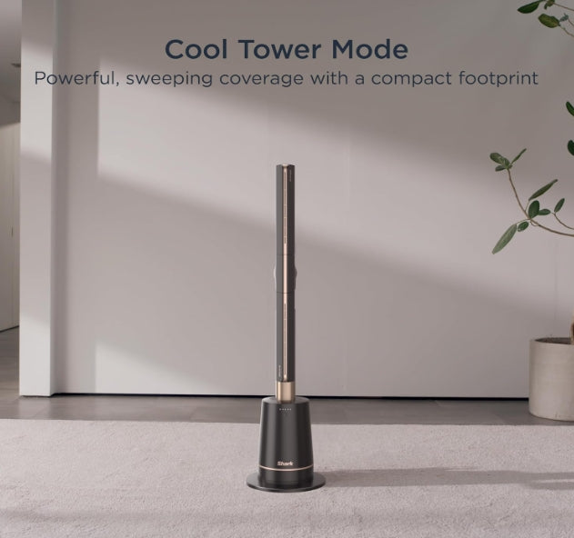 Sleek. Silent. Safe. AirGlide Bladeless Cooling Redefined.