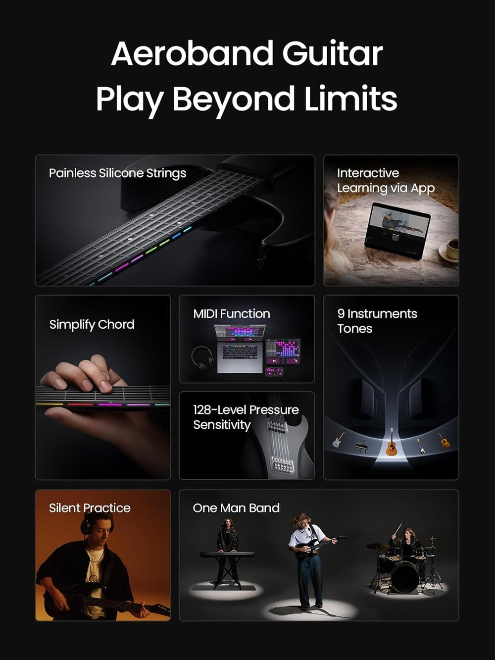 Reinvent Your Rhythm – Play Anywhere with Silicone Strings!