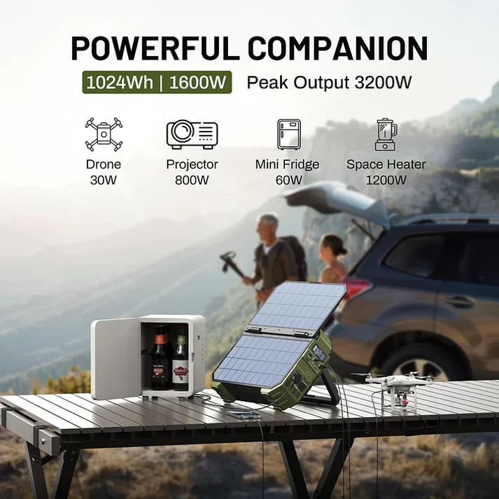 Charge Anywhere – Solar Generator for Life on the Go