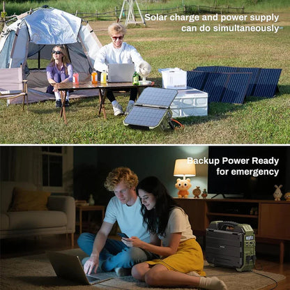 Charge Anywhere – Solar Generator for Life on the Go