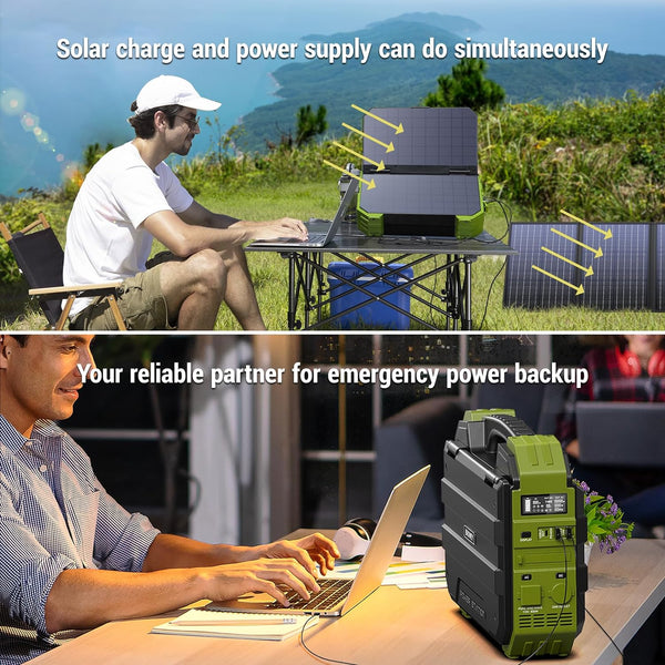 Charge Anywhere – Solar Generator for Life on the Go